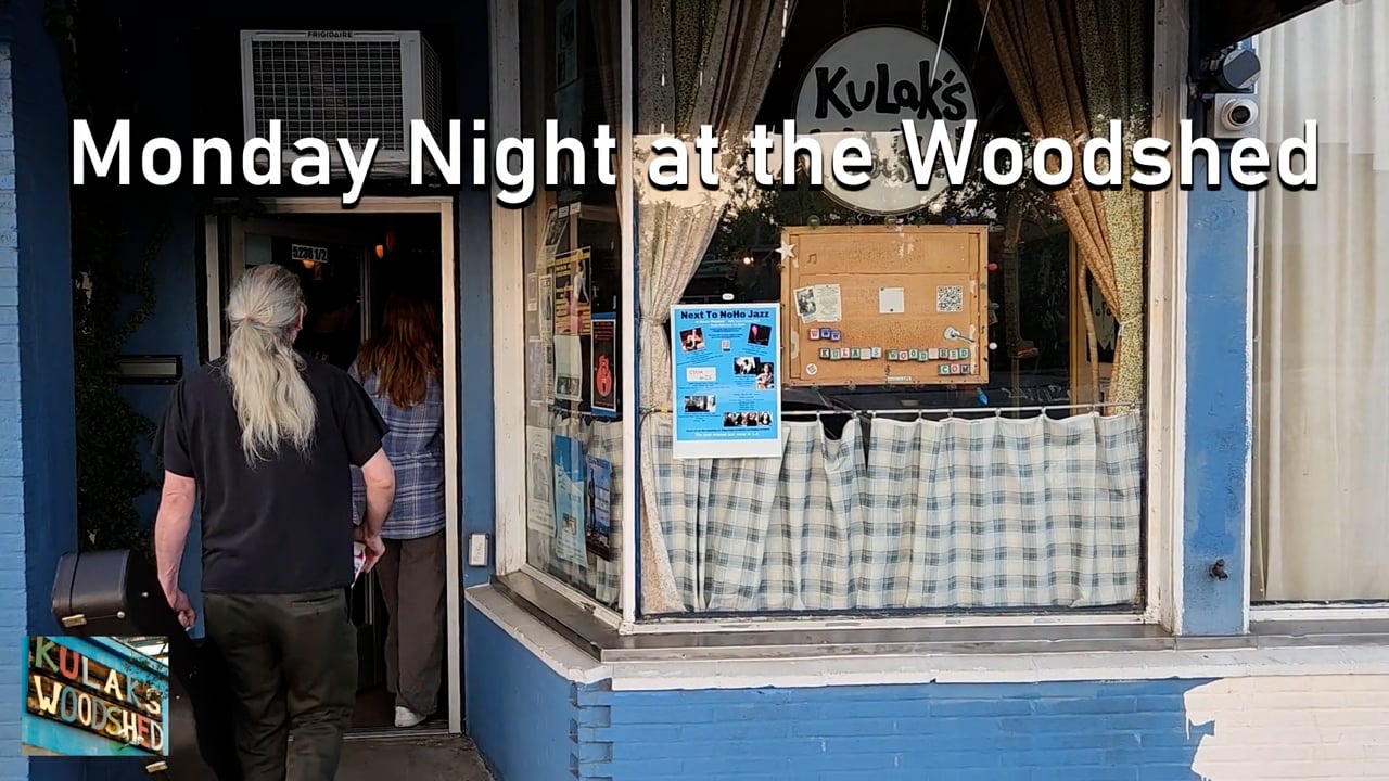 Monday Night at the Woodshed, Ep 1 — title card